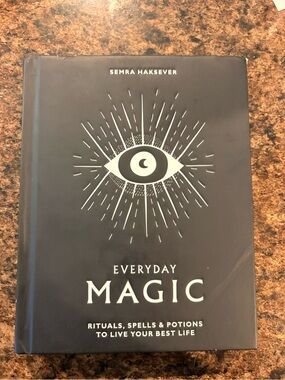 Everyday Magic Hardcover Book by Semra Haksever - Black & White Cover